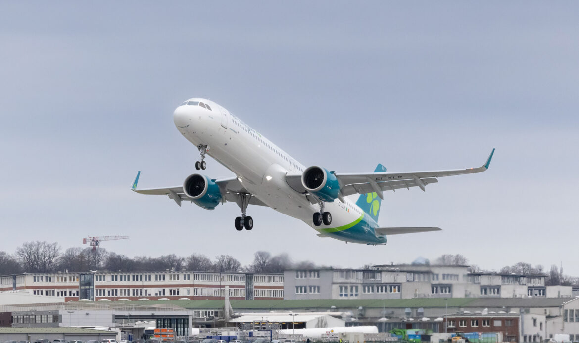 Aer Lingus recibe su primer Airbus A321XLR