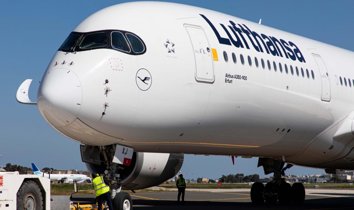 Grupo Lufthansa realiza pedido por cinco Airbus A350 adicionales