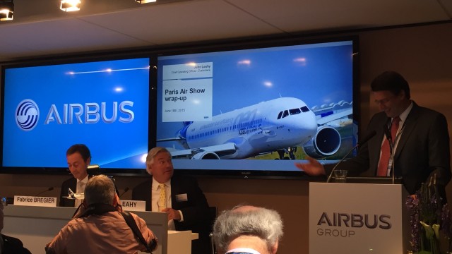Airbus cierra París Air Show con 421 aviones vendidos.