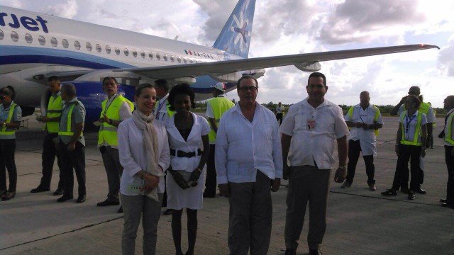 Inaugurando la nueva ruta de Interjet: Santa Clara, Cuba
