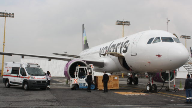 Volaris entrega donación de Fundación Airbus a la Cruz Roja Mexicana