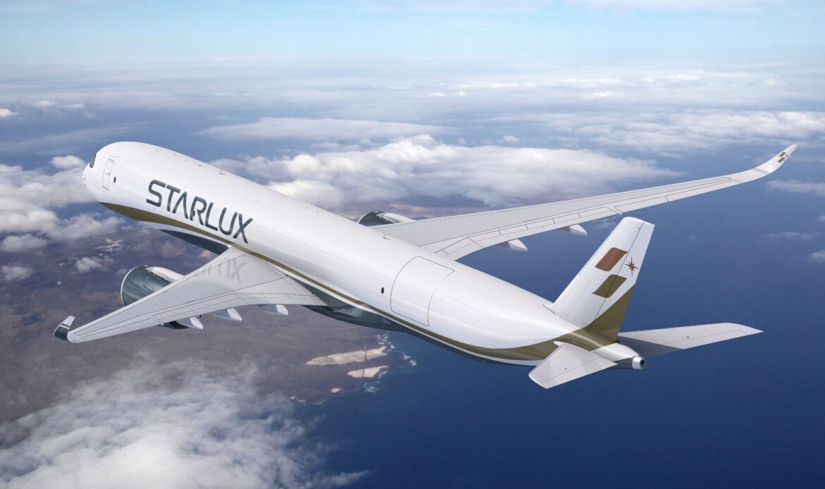 STARLUX Airlines realiza pedido por cinco Airbus A350F