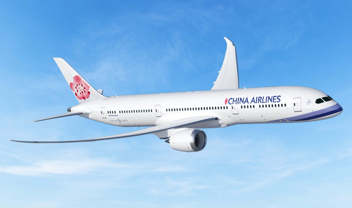 China Airlines realiza pedido por 16 aviones Boeing 787