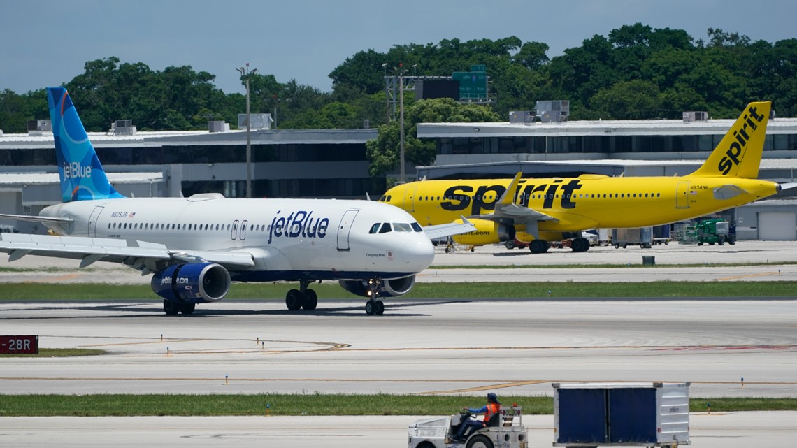 JetBlue da por terminado su acuerdo de fusión con Spirit Airlines