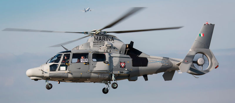 Helicóptero de la marina se accidenta momentos después del despegue