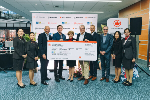 Air Canada inaugura su nueva ruta entre Vancouver y Singapur