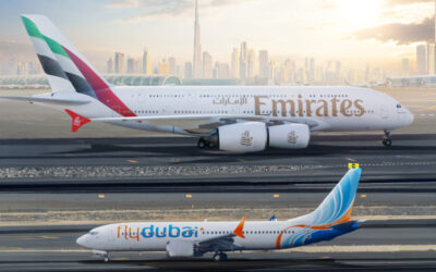 Emirates y flydubai transportan 5 millones de pasajeros durante 2024