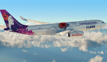 Hawaiian Airlines anuncia tres diseños de Lilo & Stitch