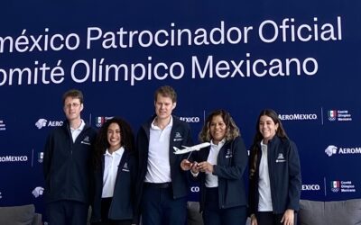 Aeroméxico se convierte en el patrocinador oficial del Comité Olímpico Mexicano