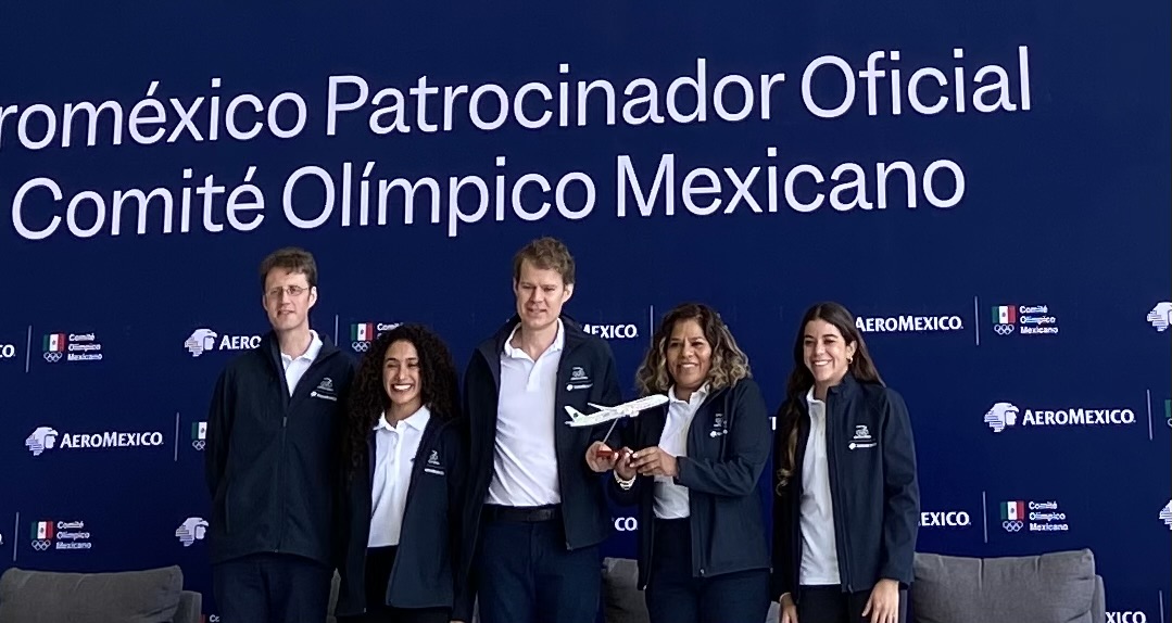 Aeroméxico se convierte en el patrocinador oficial del Comité Olímpico Mexicano