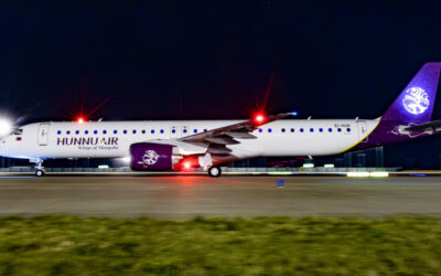 Hunnu Air inicia operaciones con su nuevo Embraer E195-E2