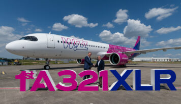 Wizz Air recibe su primer Airbus A321XLR
