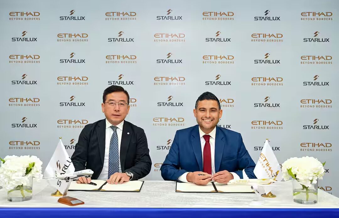 Etihad Airways y STARLUX Airlines firman acuerdo de código compartido