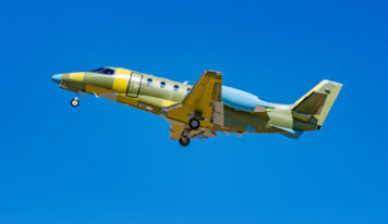 Textron realiza vuelo de prueba de su Cessna Citation Ascend