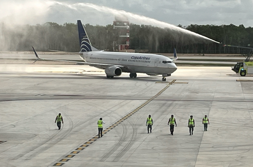 Copa Airlines inaugura su ruta a Tulum