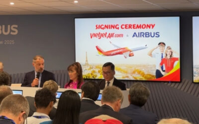 Vietjet realiza pedido por 100 Airbus A321neo