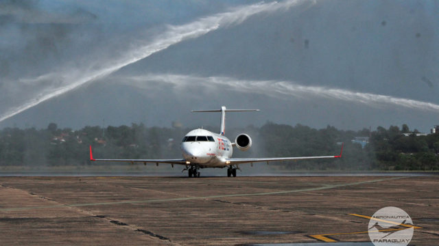 Se agranda flota de Amaszonas Paraguay con nuevo avión