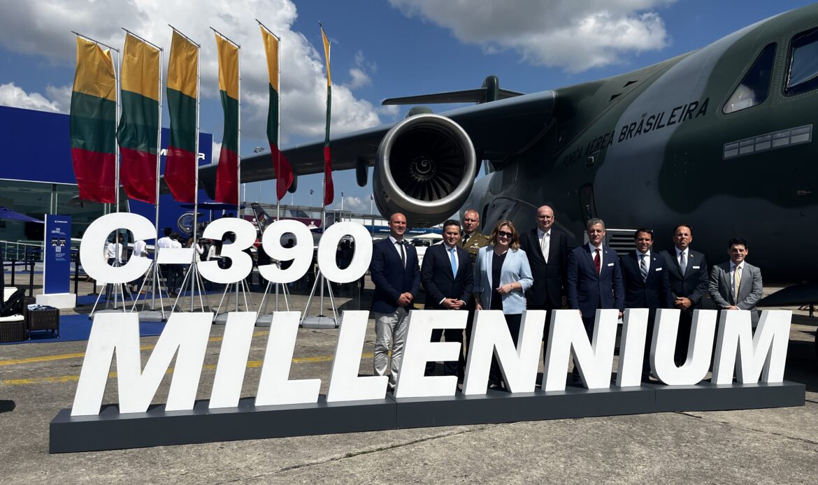 Ministerio de Defensa de Lituania selecciona al Embraer KC-390