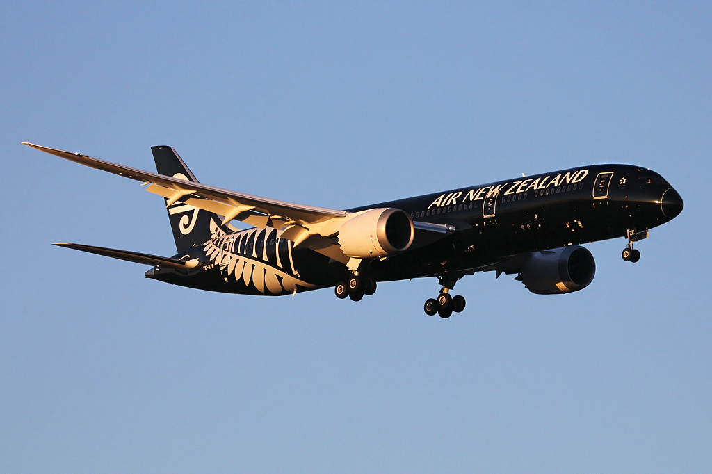 Air New Zealand cumple 10 años operando el Boeing 787 Dreamliner