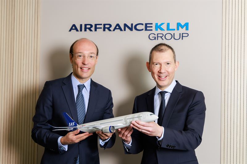 Air France-KLM inicia trámites para adquirir participación mayoritaria en SAS