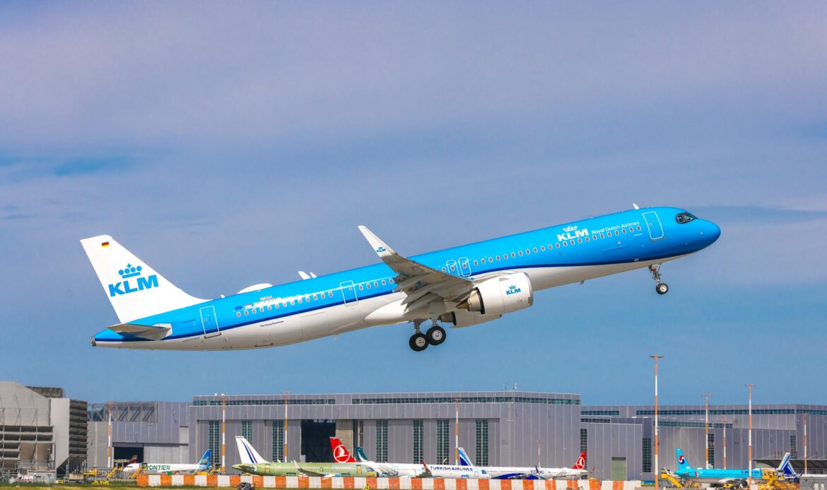 KLM realiza vuelo inaugural de su primer Airbus A321neo