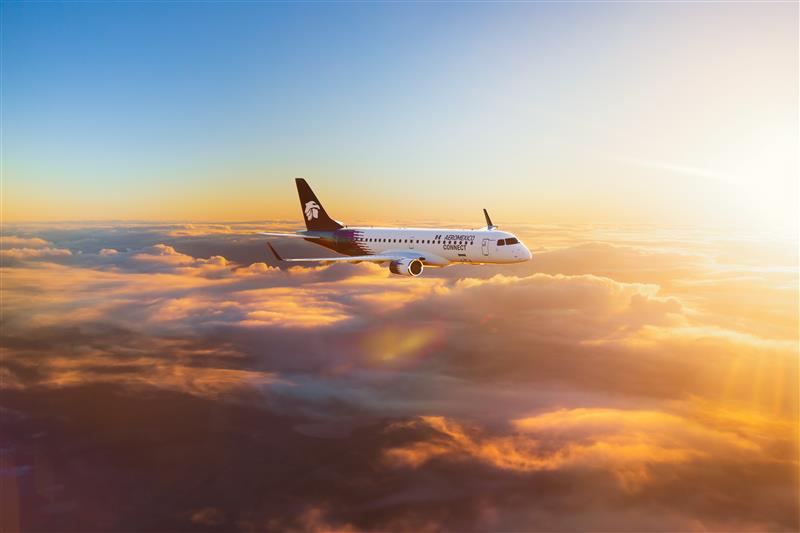 Aeroméxico instalará internet de Viasat a su flota E190