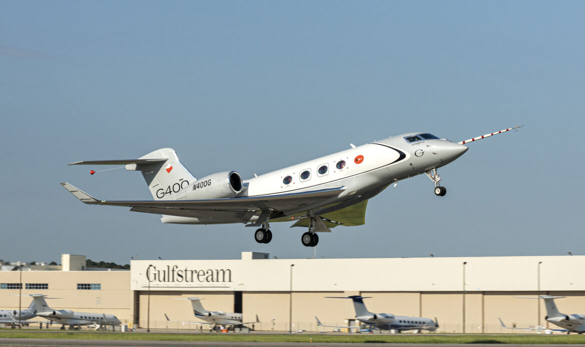 Gulfstream Aerospace realiza primer vuelo de su nuevo G400