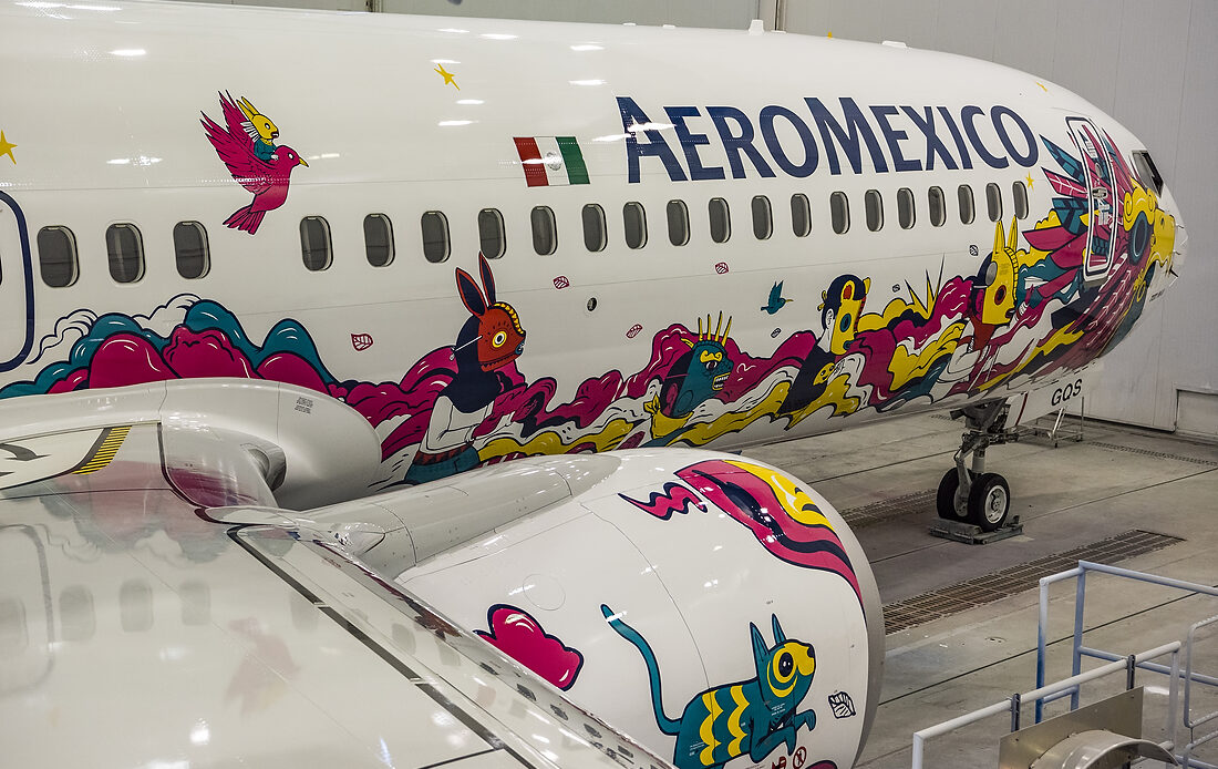 Aeroméxico presenta su nuevo embajador en el aire: Kukulcán