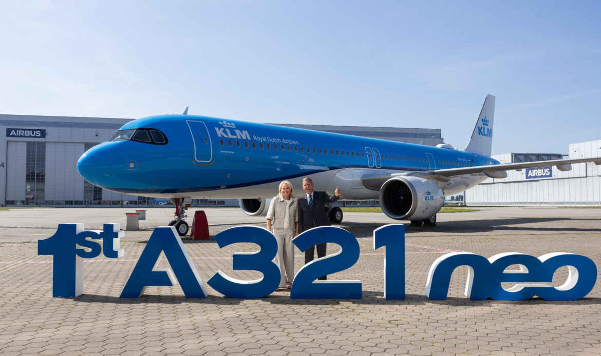 KLM recibe su primer Airbus A321neo