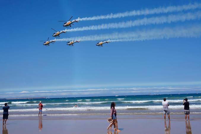 Récord de asistencia en el Festival Aéreo Internacional de Gijón 2025