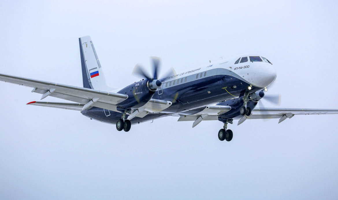 Rusia retrasa producción del Ilyushin Il-114-300