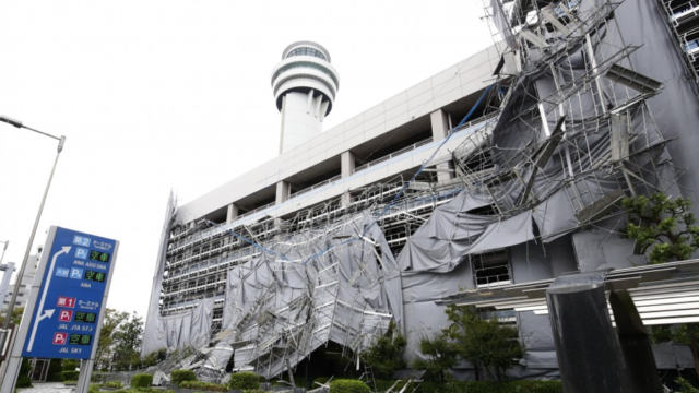 Tifón Faxai ocasiona más de 400 cancelaciones en Japón y Corea del Sur