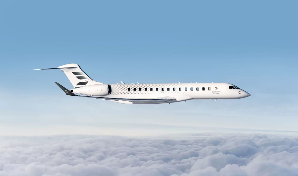FAA otorga certificación al Bombardier Global 8000