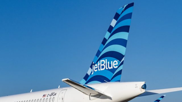 JetBlue aterriza por primera vez en Londres Heathrow con su aeronave Airbus A321LR