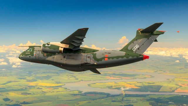 KC-390 llega a Estados Unidos para vuelos de prueba