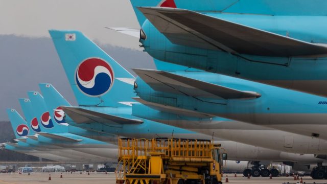 Korean Air podría ir a la quiebra por impacto del coronavirus en el país