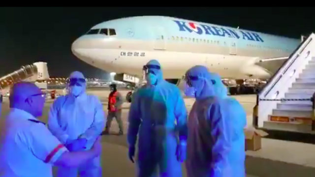 Niegan entrada en Israel a pasajeros de Korean Air