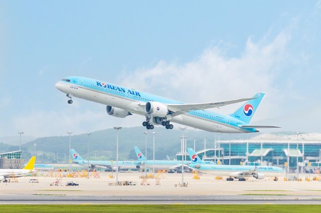 Korean Air amplía redes en China y Japón