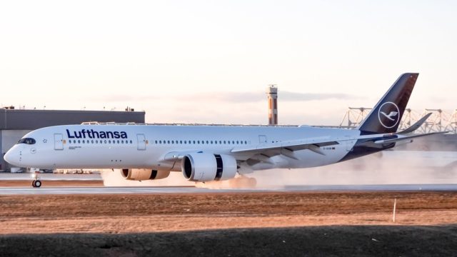 Lufthansa anuncia el despliegue de cuatro de los Airbus A350-900 para la temporada de invierno