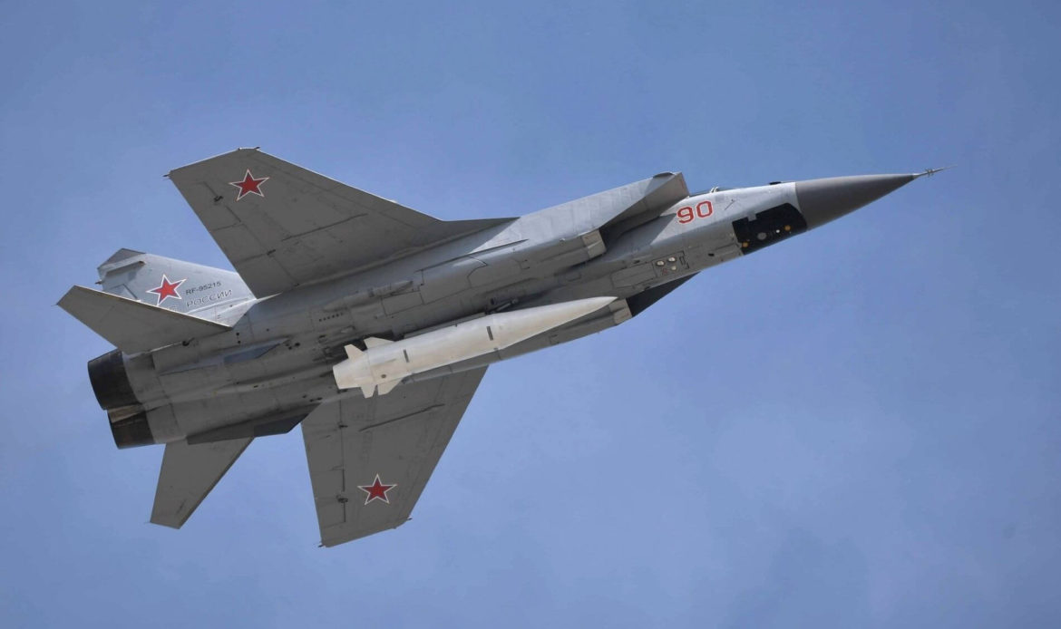 Despliega Rusia MiG-31K para realizar ejercicio militar