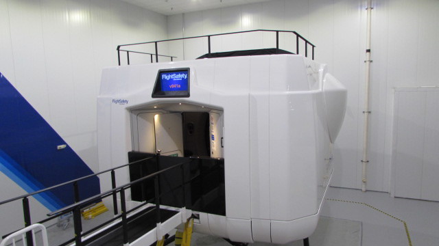 Instalado el simulador A350 XWB en el Centro de Formación de Airbus de Miami