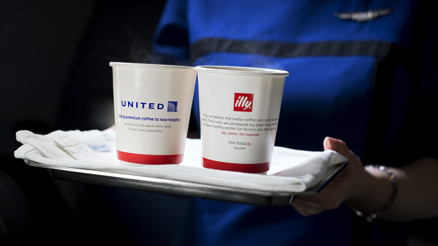 United ofrece café illy en todos sus vuelos