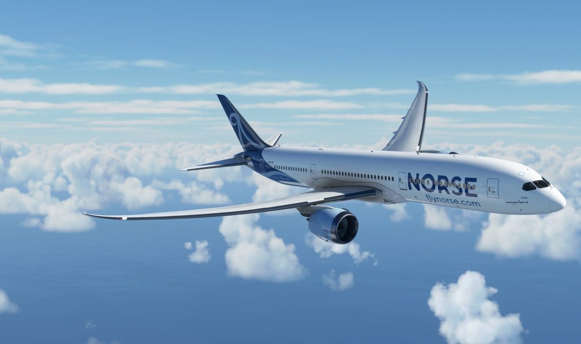 Norse Atlantic Airways su primer Boeing 787-9 Dreamliner