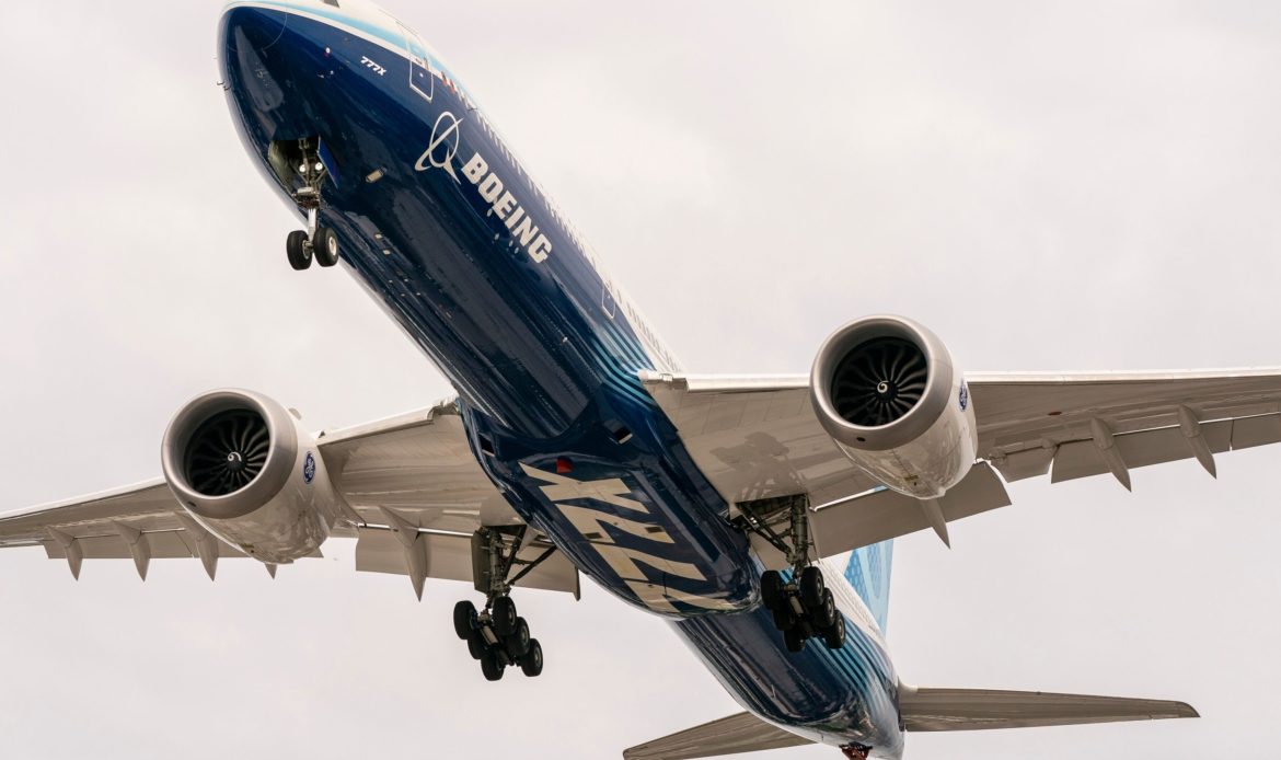 Boeing recibe certificación inicial para dispositivos de entrenamiento del 777-9