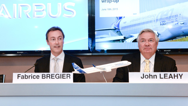 Airbus logra pedidos de aviones por US$57 mil millones en el Paris Air Show 2015