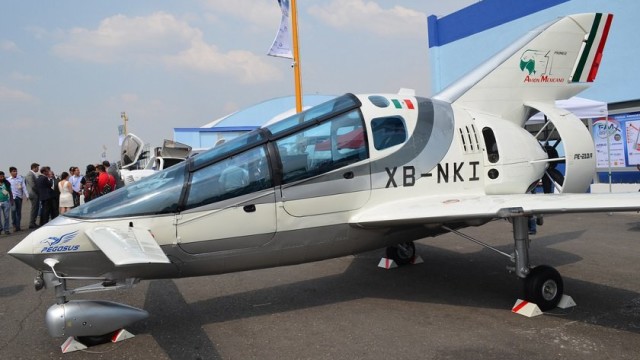 Pegasus, el nuevo avión diseñado y construido en México