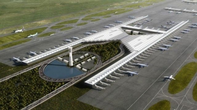 Aeropuerto Felipe Ángeles de Santa Lucía al 60% de su construcción