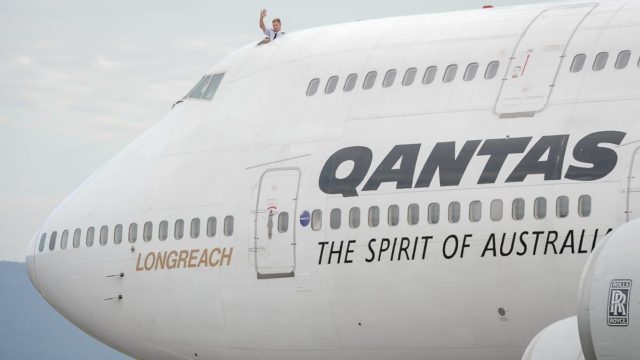 Qantas realizará vuelos de despedida para su Boeing 747