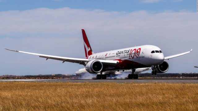 Qantas regresa a Chile
