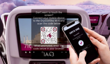 Qatar Airways se convierte en la primera aerolínea con entretenimiento a bordo 100% sin contacto